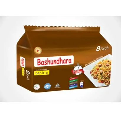 Bashundhara Bar-b-q Instant Noodles (8 packs)